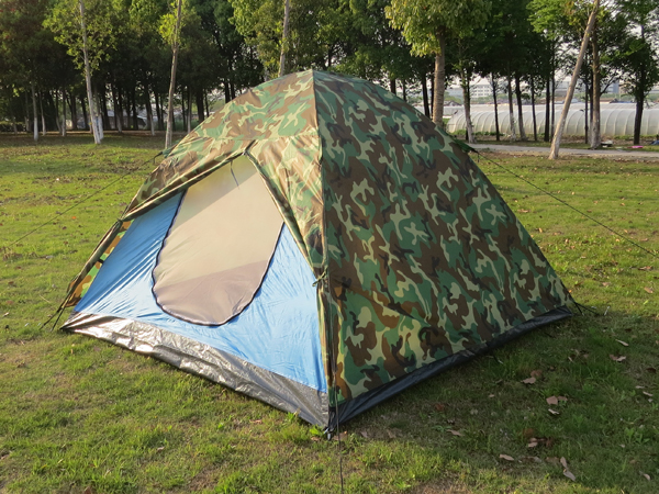 3 Man Double Layers Dome Camping Tent